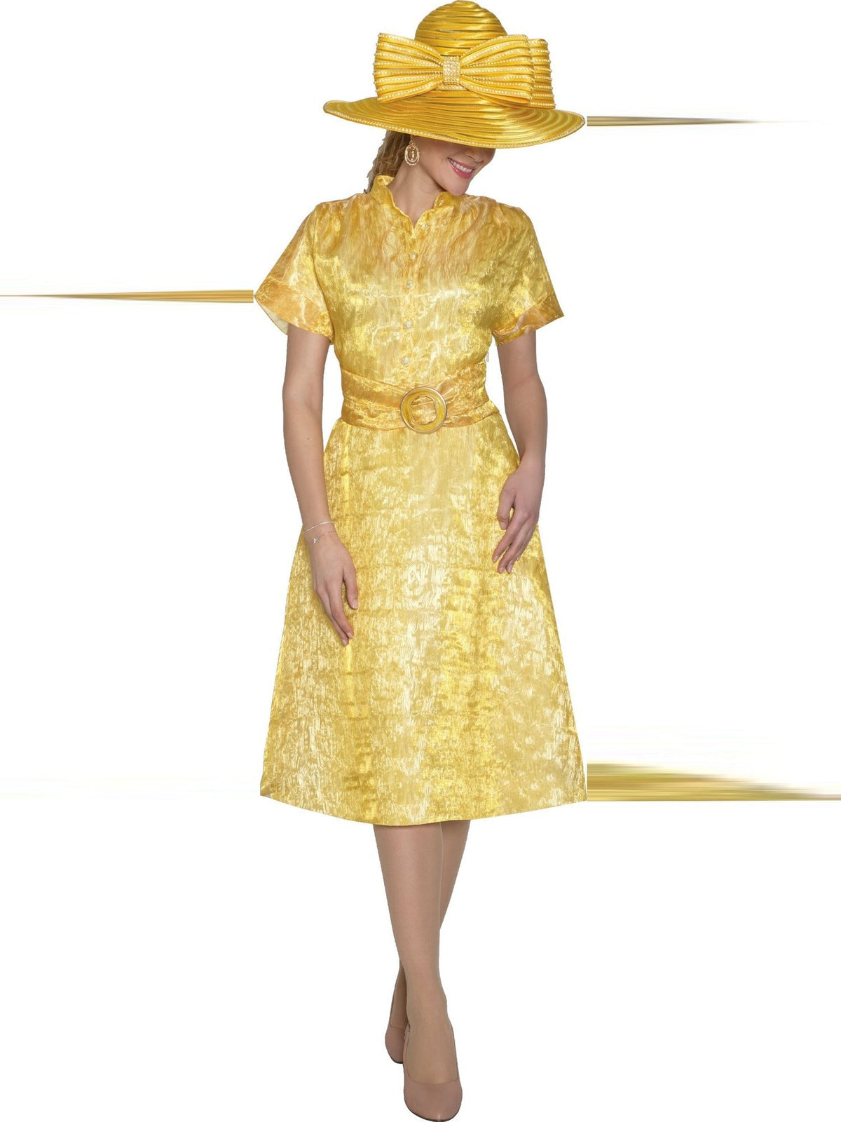 Fine Light Chiffon Sequin Dress 5113 LILY&TAYLOR