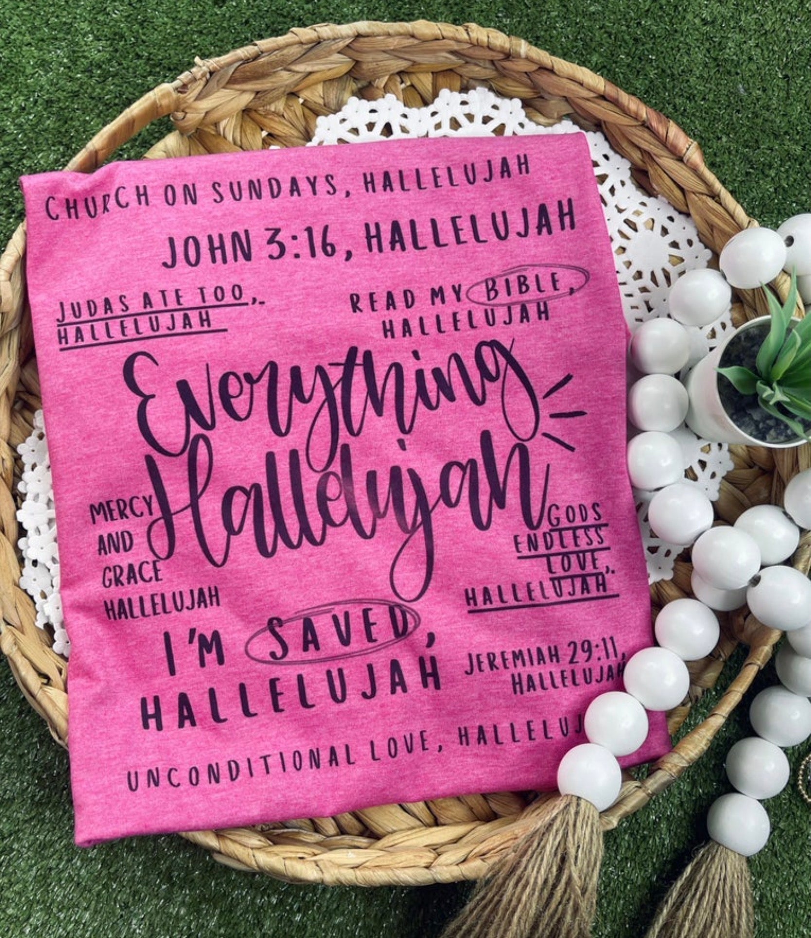 Everything hallelujah (Gildan Softstyle) 1/2 Penny Wholesale