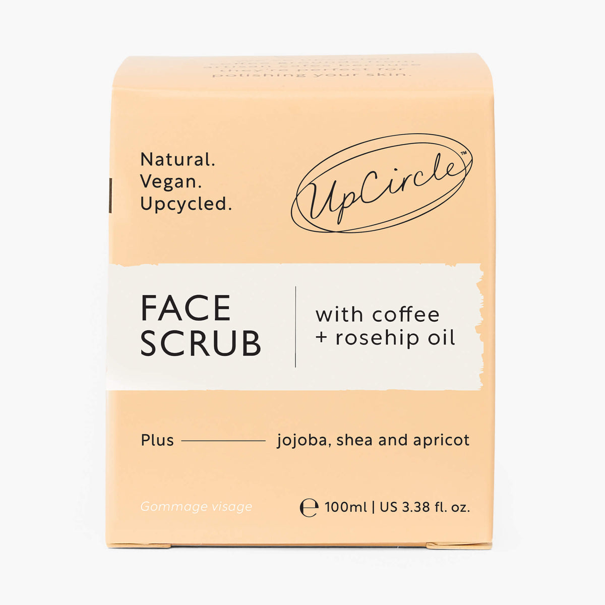 Face Scrub with Coffee + Rosehip Oil UpCircle