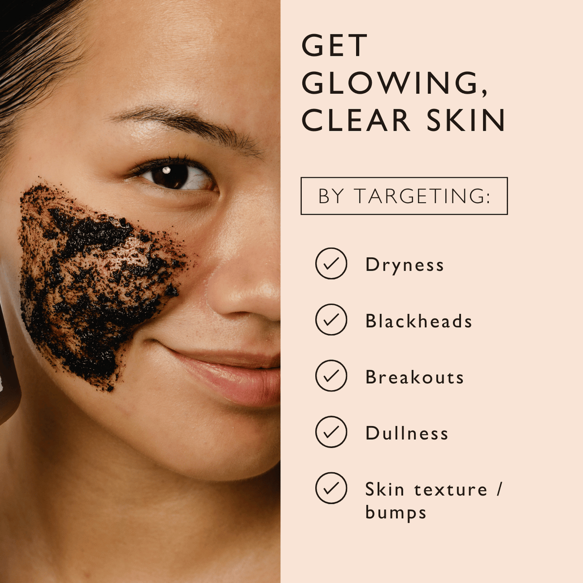 Face Scrub with Coffee + Rosehip Oil UpCircle