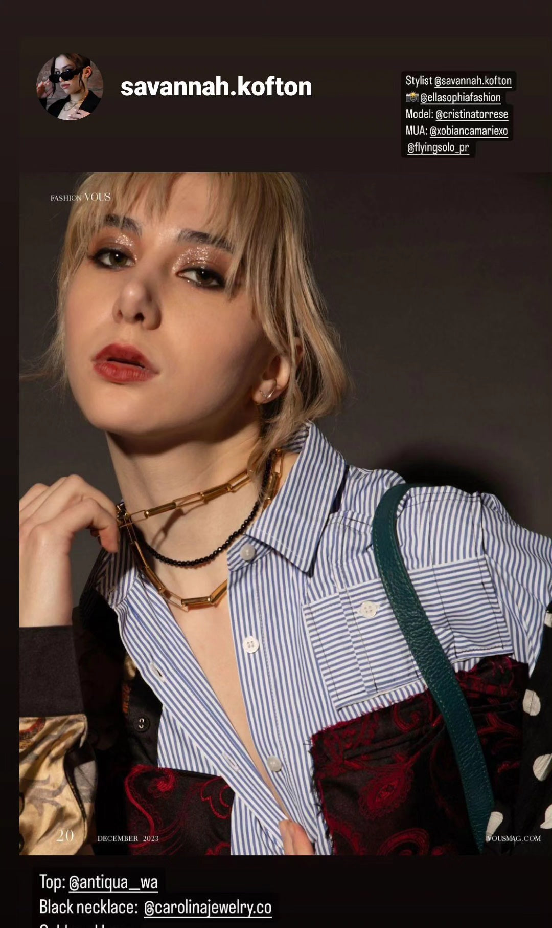 KATALINA CHOKER CarolinaJewelry
