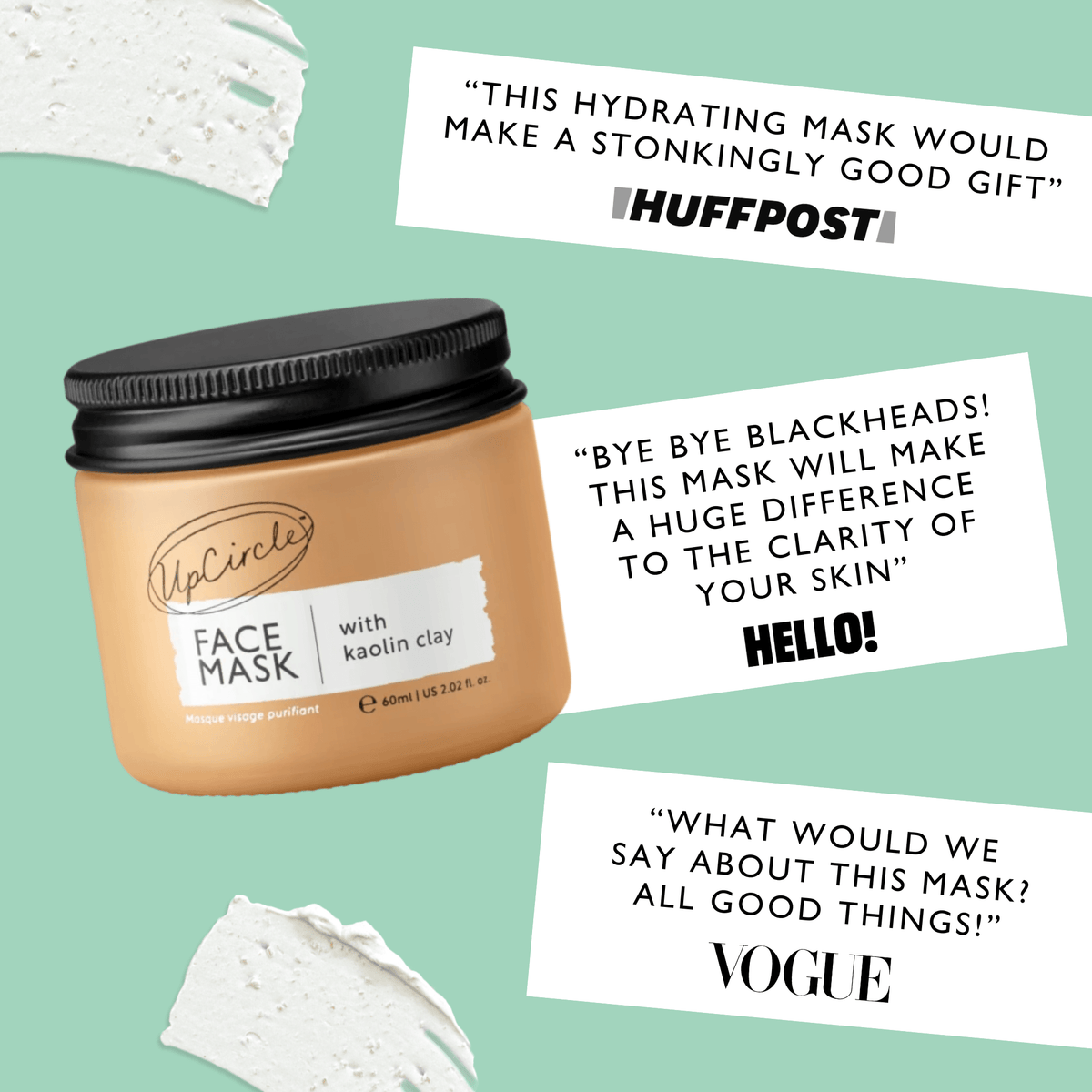 Kaolin Clay Face Mask UpCircle
