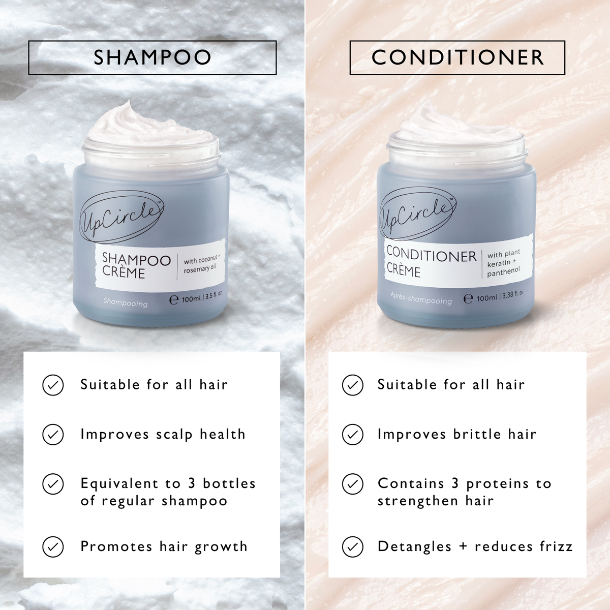 The Haircare Duo + FREE Cosmetic Spatulas UpCircle