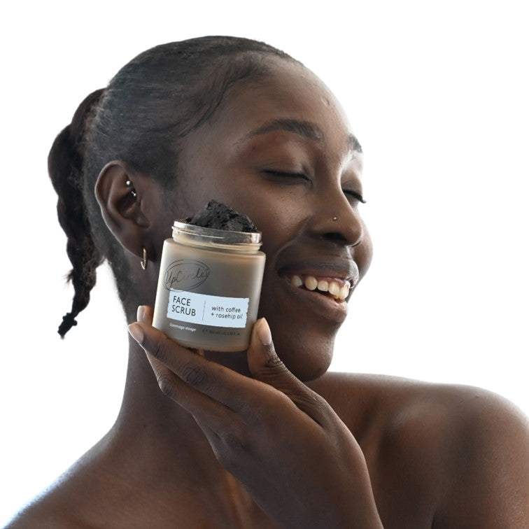 Face Scrub with Coffee + Rosehip Oil UpCircle