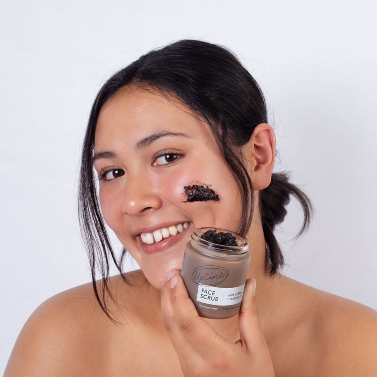 Face Scrub with Coffee + Rosehip Oil UpCircle