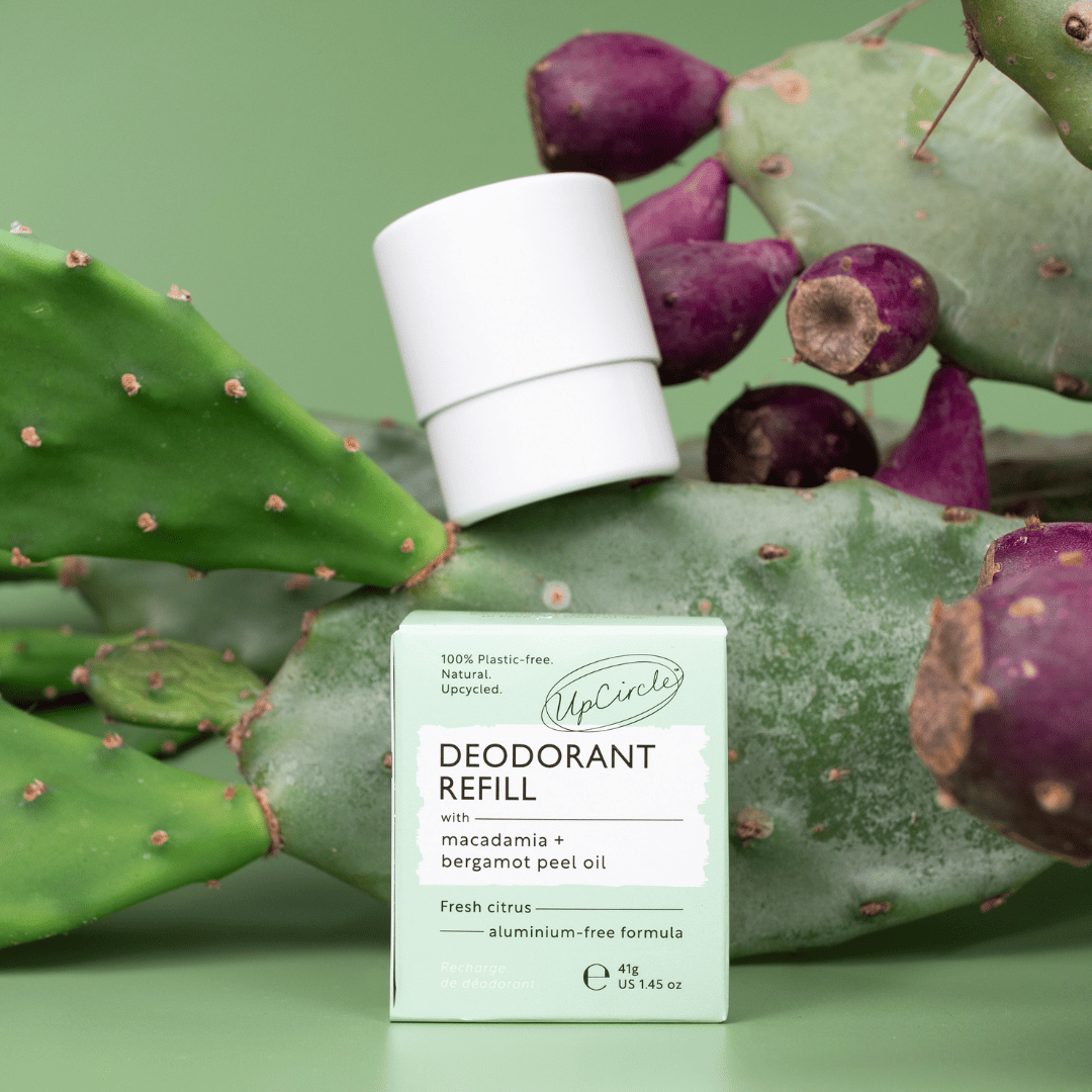 Refillable Deodorant with Macadamia + Bergamot UpCircle