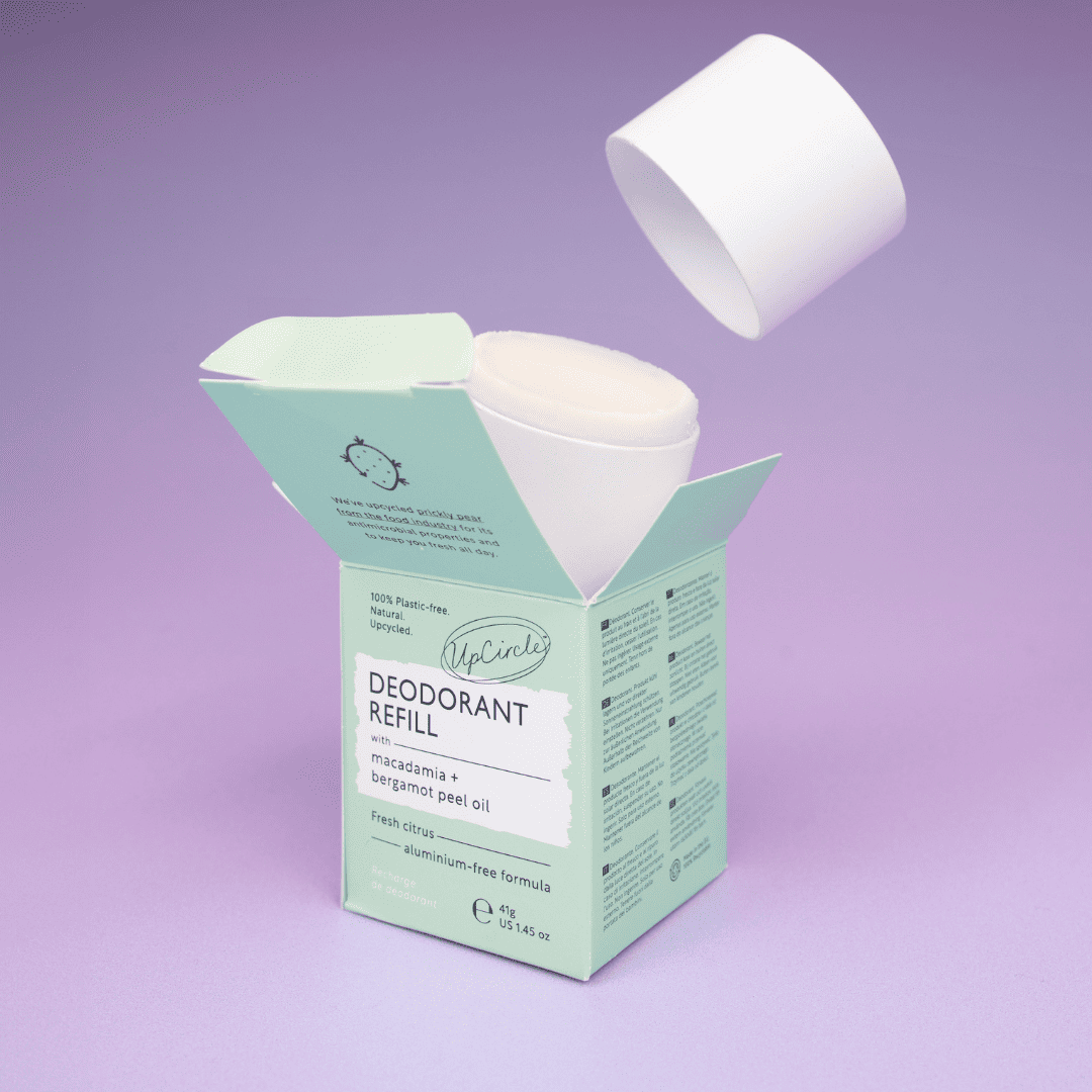 Refillable Deodorant with Macadamia + Bergamot UpCircle