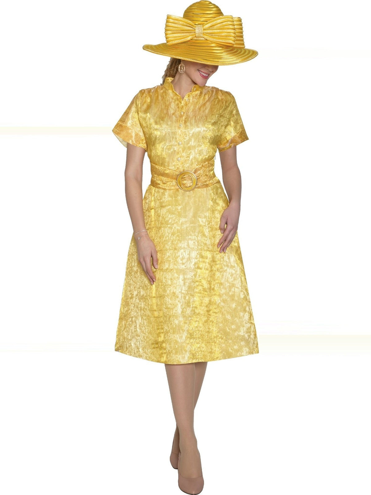 Fine Light Chiffon Sequin Dress 5113 LILY&TAYLOR